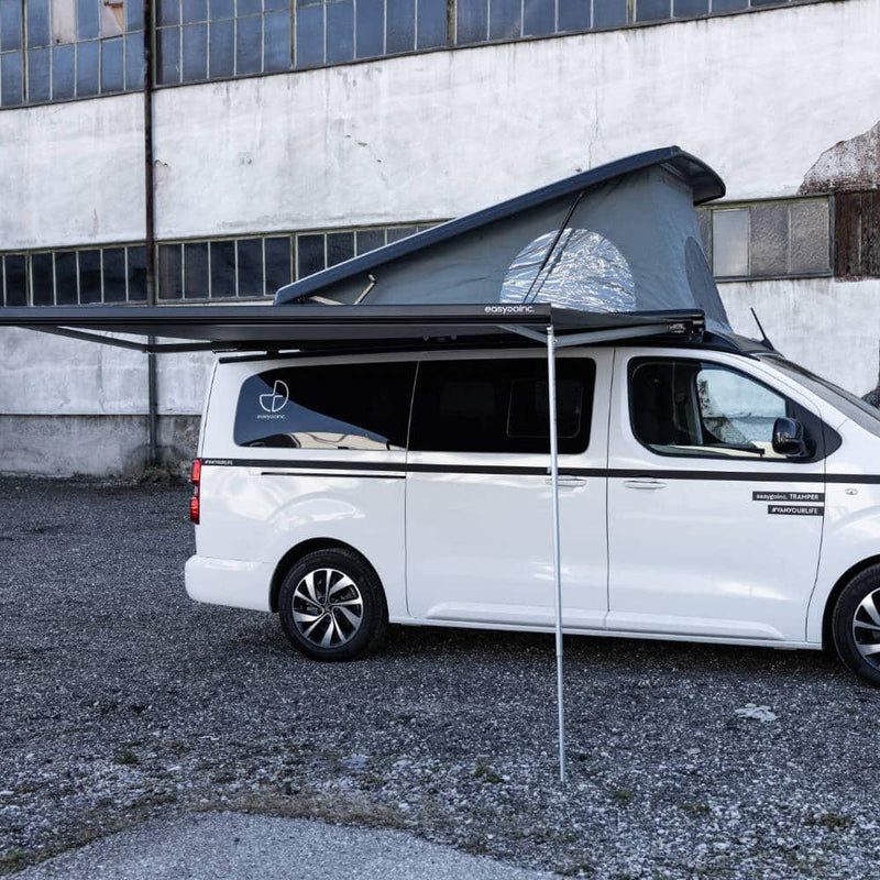easygoinc. Markisen-Adapter – Stellantis Vans für Fiamma F45s mit REIMO Multirail – abnehmbar